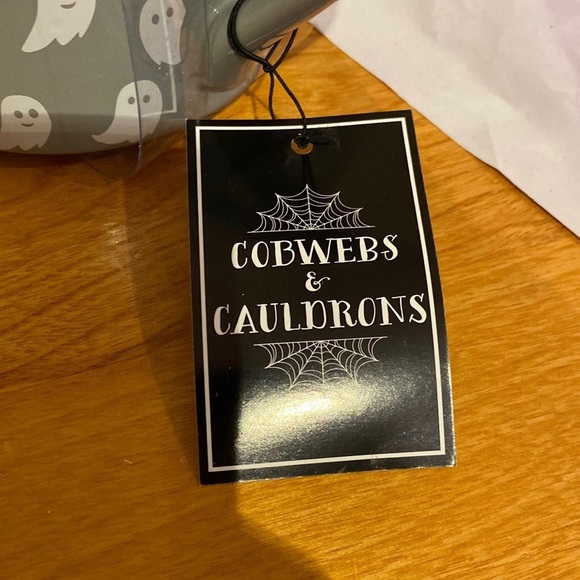 New!!! Ghost haunted house Mug with Ghost Topper! - Picture 3 of 5